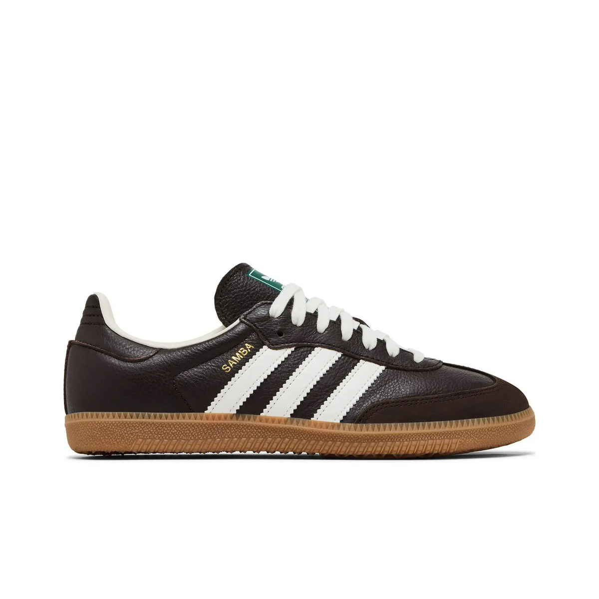 adidas Samba OG Dark Brown Off White Gum sneaker 1 - stylecode JR0891