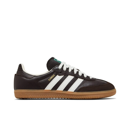 adidas Samba OG Dark Brown Off White Gum sneaker 1 - stylecode JR0891