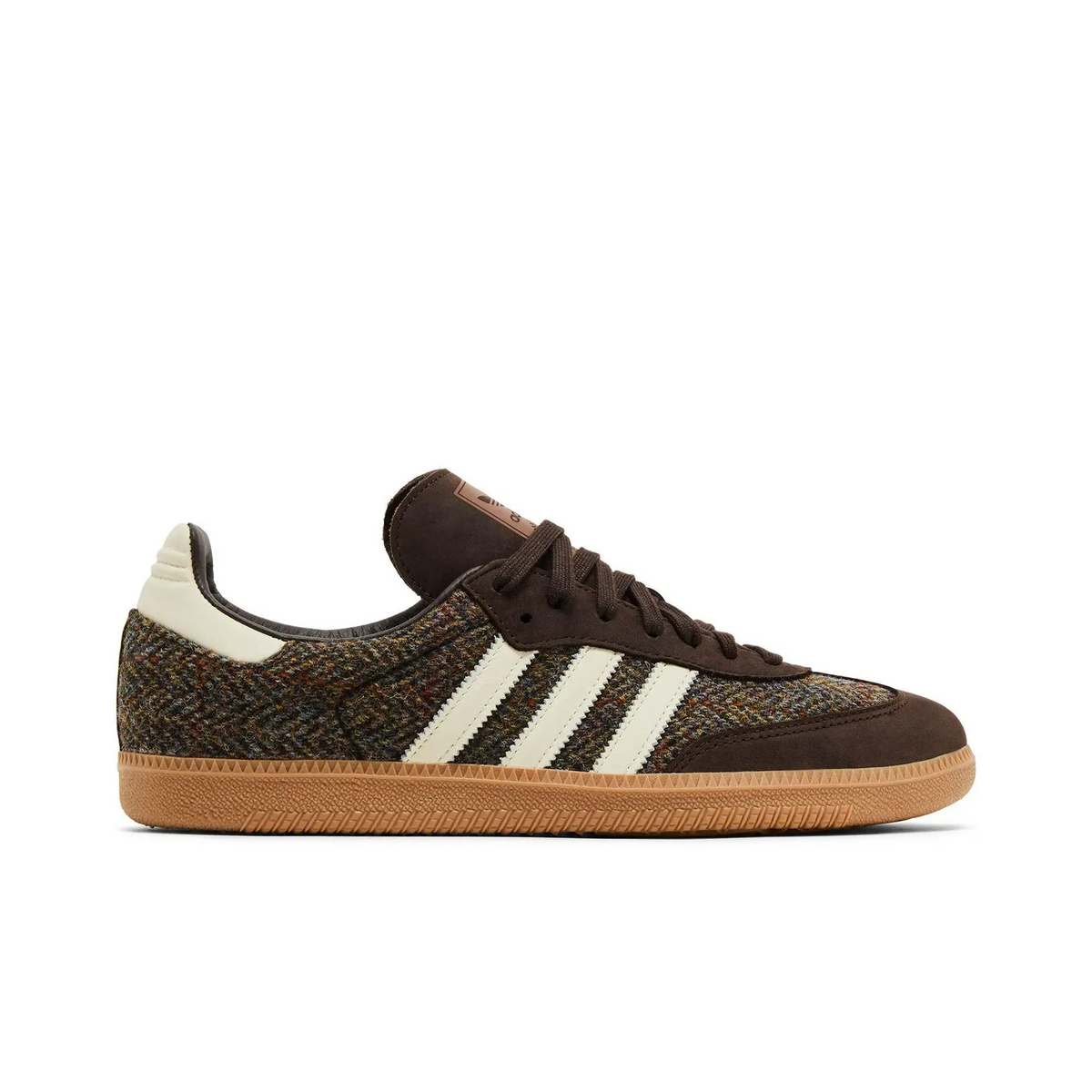 adidas Samba OG Dark Brown Tweed sneaker 1 - stylecode ID1450