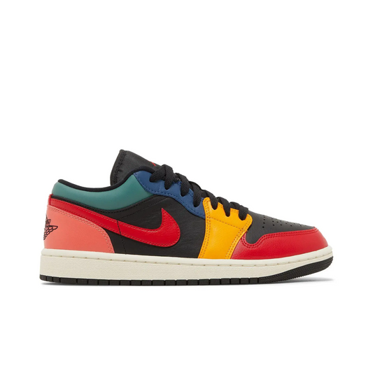 Air Jordan 1 Low SE Black Multi-Color (Women's) sneaker 1 - stylecode DN3739-060