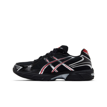 ASICS Gel-1130 Black Classic Red sneaker, productfoto 3 - stylecode 1203B061-001