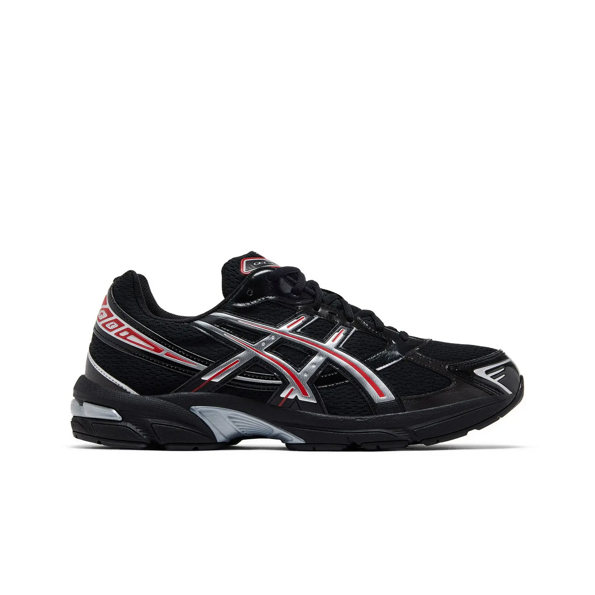 ASICS Gel-1130 Black Classic Red sneaker, productfoto 5 - stylecode 1203B061-001