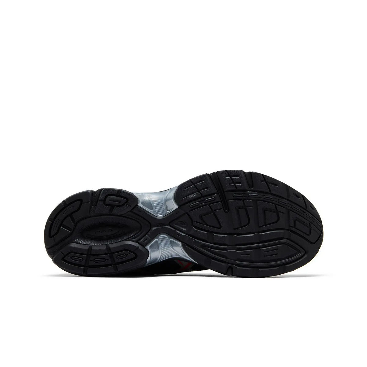 ASICS Gel-1130 Black Classic Red sneaker, productfoto 6 - stylecode 1203B061-001