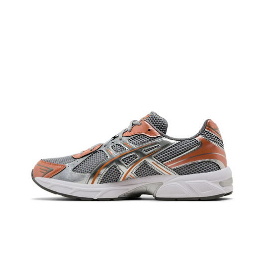 ASICS Gel-1130 Cement Grey Rust Orange sneaker, productfoto 2 - stylecode 1203A609-020