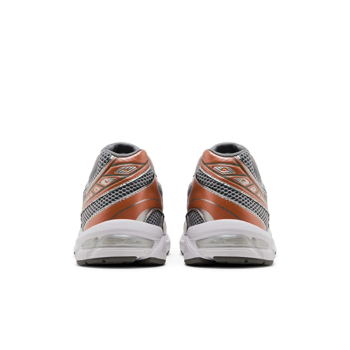 ASICS Gel-1130 Cement Grey Rust Orange sneaker, productfoto 4 - stylecode 1203A609-020