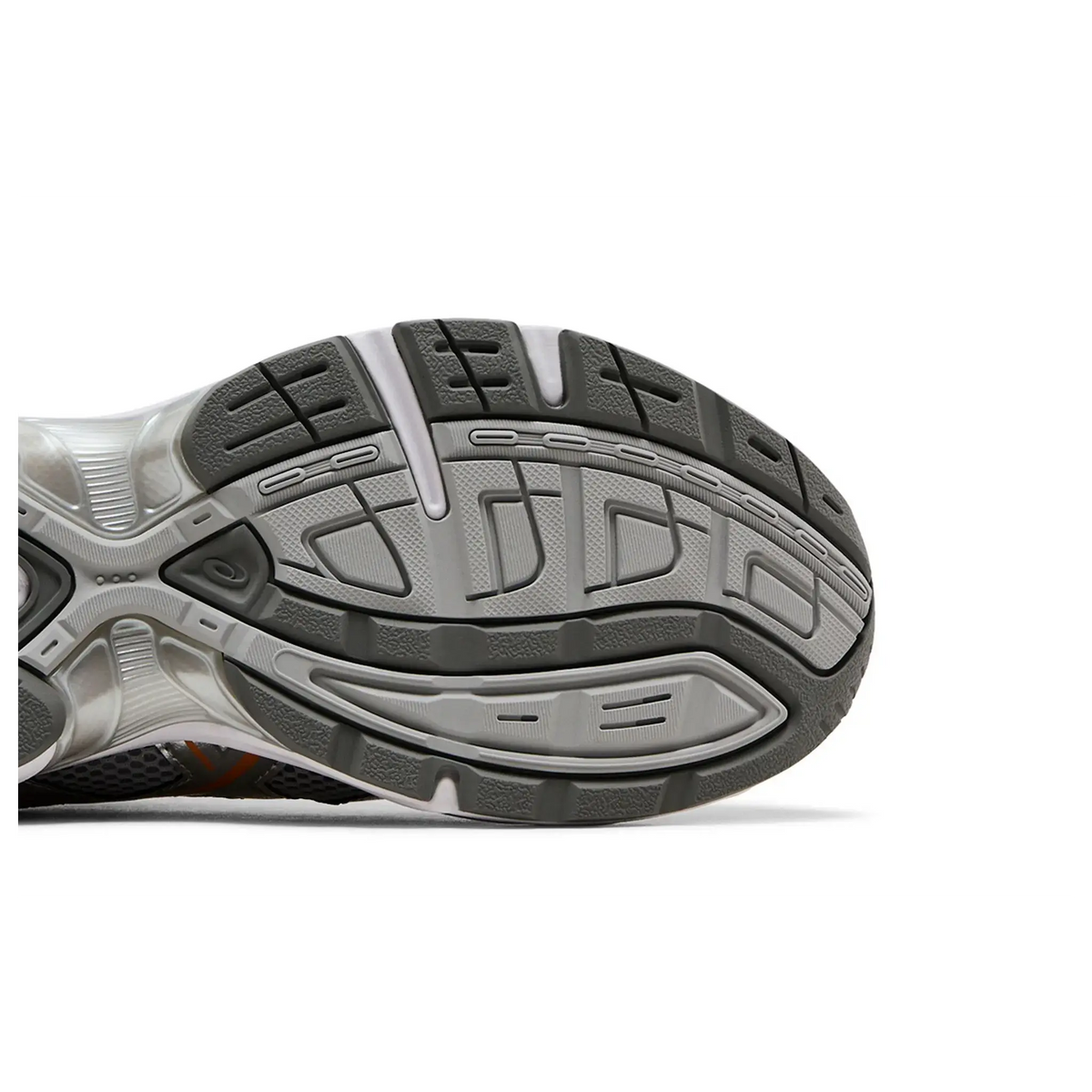 ASICS Gel-1130 Cement Grey Rust Orange sneaker, productfoto 6 - stylecode 1203A609-020