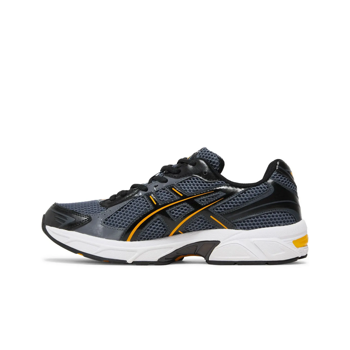 ASICS Gel-1130 Metropolis Black Yellow sneaker, productfoto 3 - stylecode 1201A256-022