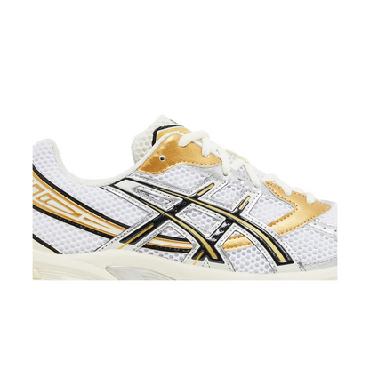 ASICS Gel-1130 White Black Gold sneaker, productfoto 2 - stylecode 1203A698-100
