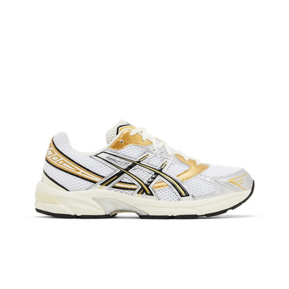 ASICS Gel-1130 White Black Gold sneaker, productfoto 5 - stylecode 1203A698-100