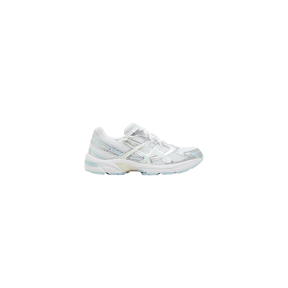 ASICS Gel-1130 White Ivory Light Blue sneaker, productfoto 1 - stylecode 1202A504-100
