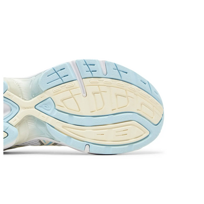 ASICS Gel-1130 White Ivory Light Blue sneaker, productfoto 4 - stylecode 1202A504-100