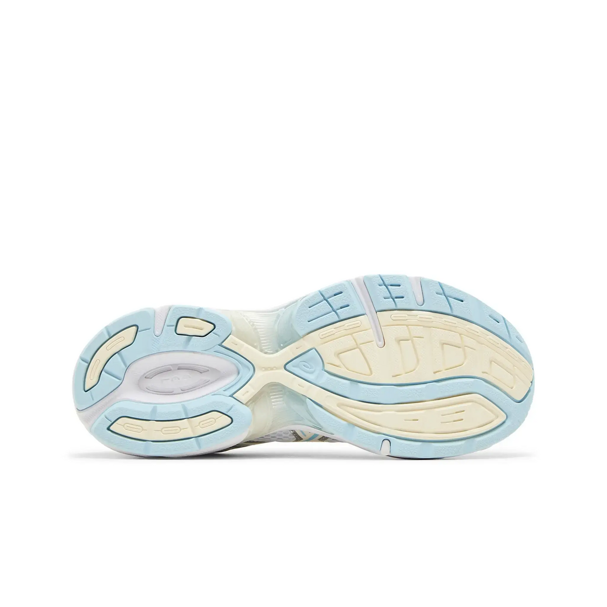 ASICS Gel-1130 White Ivory Light Blue sneaker, productfoto 6 - stylecode 1202A504-100