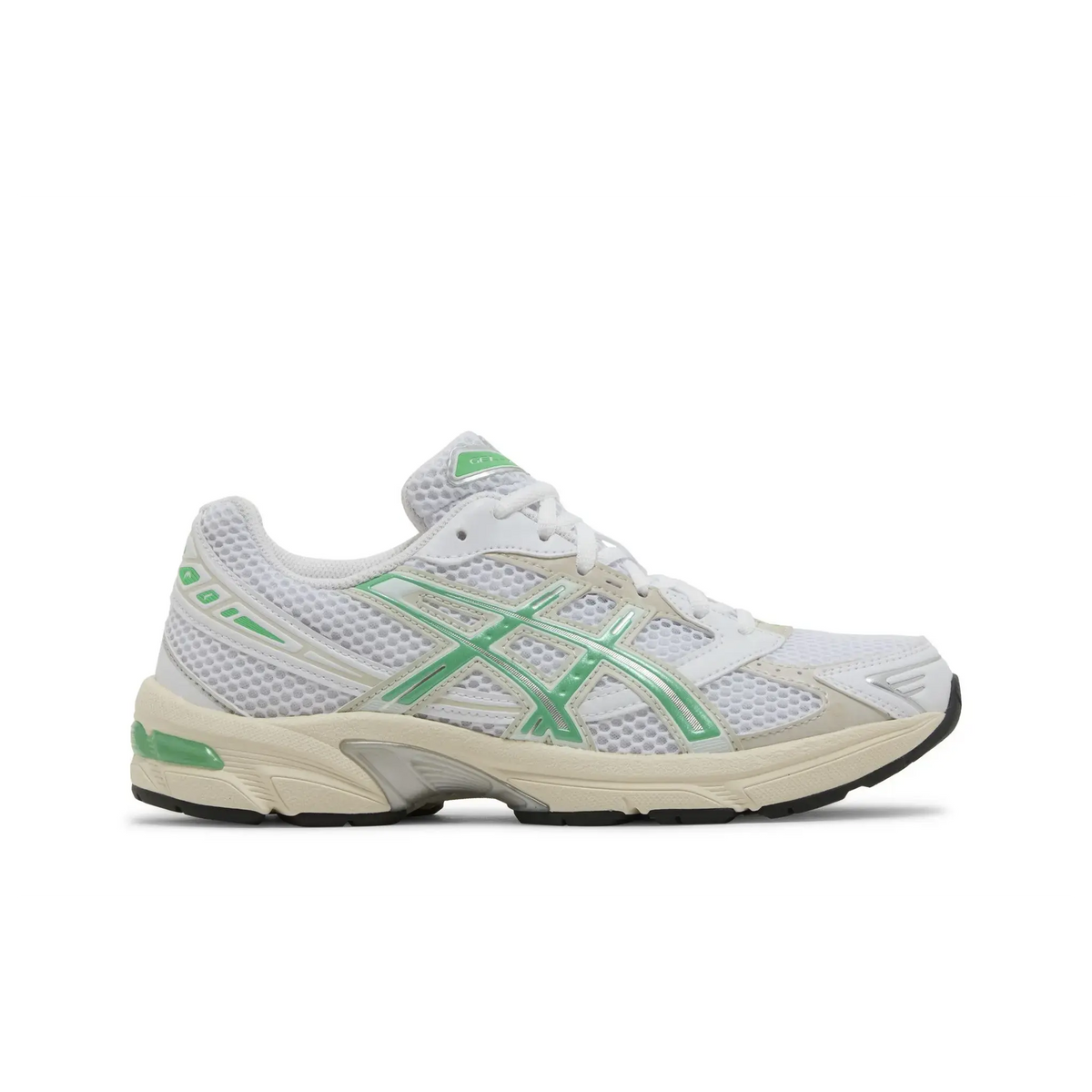 ASICS Gel-1130 White Malachite Green Off White Midsole (Women's) sneaker - stylecode 1202A164-114