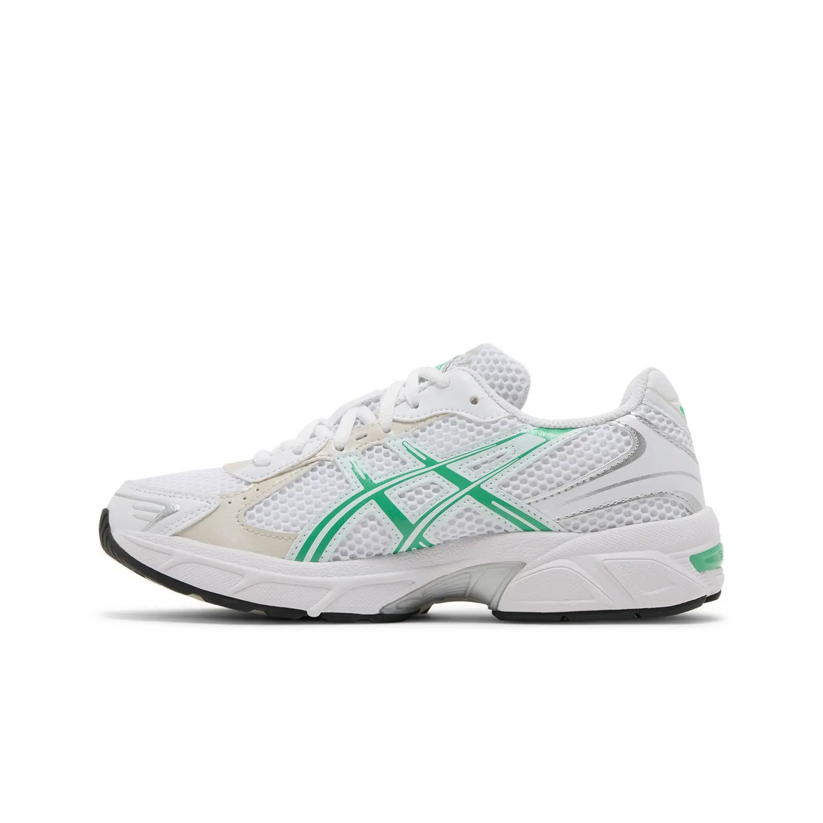 ASICS Gel-1130 White Malachite Green (Women's) sneaker, productfoto 3 - stylecode 1202A501-100