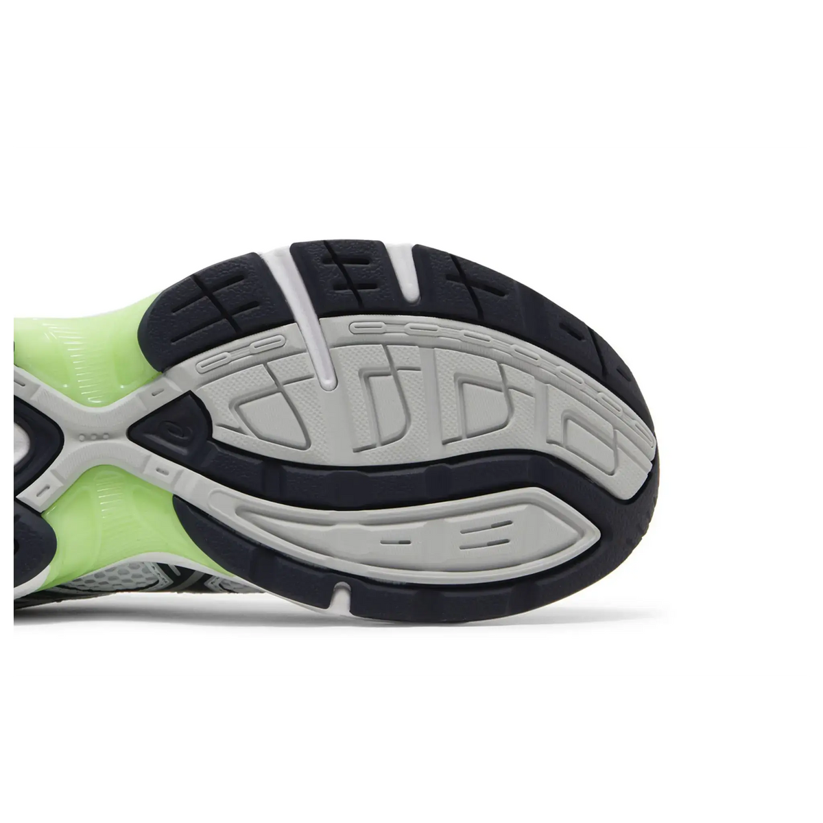 ASICS Gel-1130 White Mid Grey Lime Green sneaker, productfoto 6 - stylecode 1201A256-114