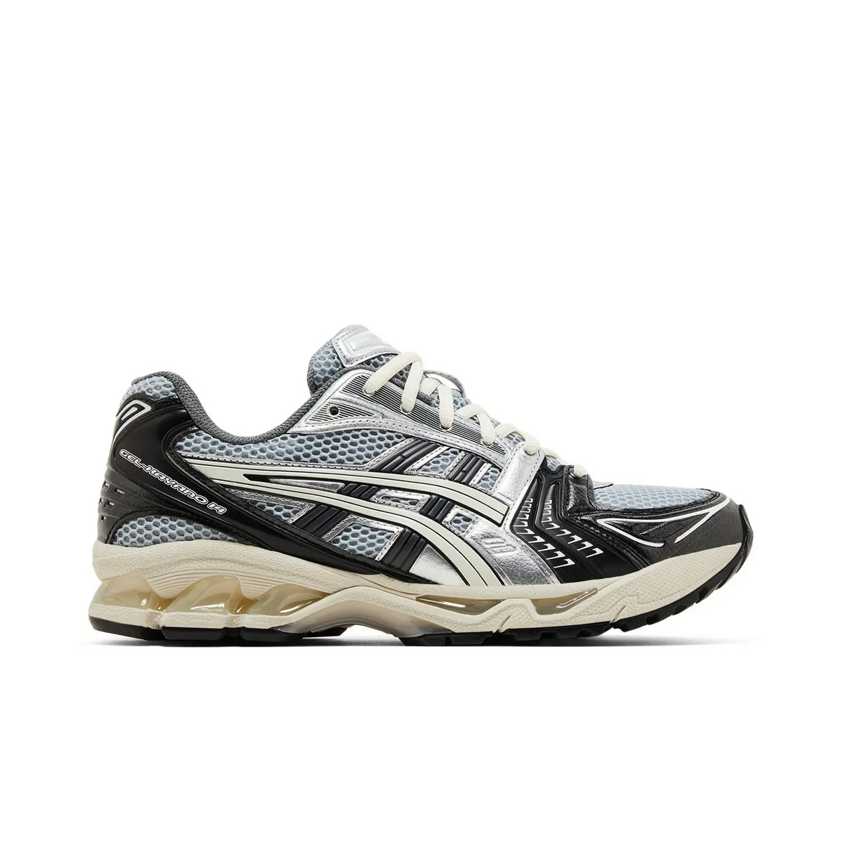 ASICS Gel-Kayano 14 Black Glacier Grey Silver sneaker 1 - stylecode 1201A935-001