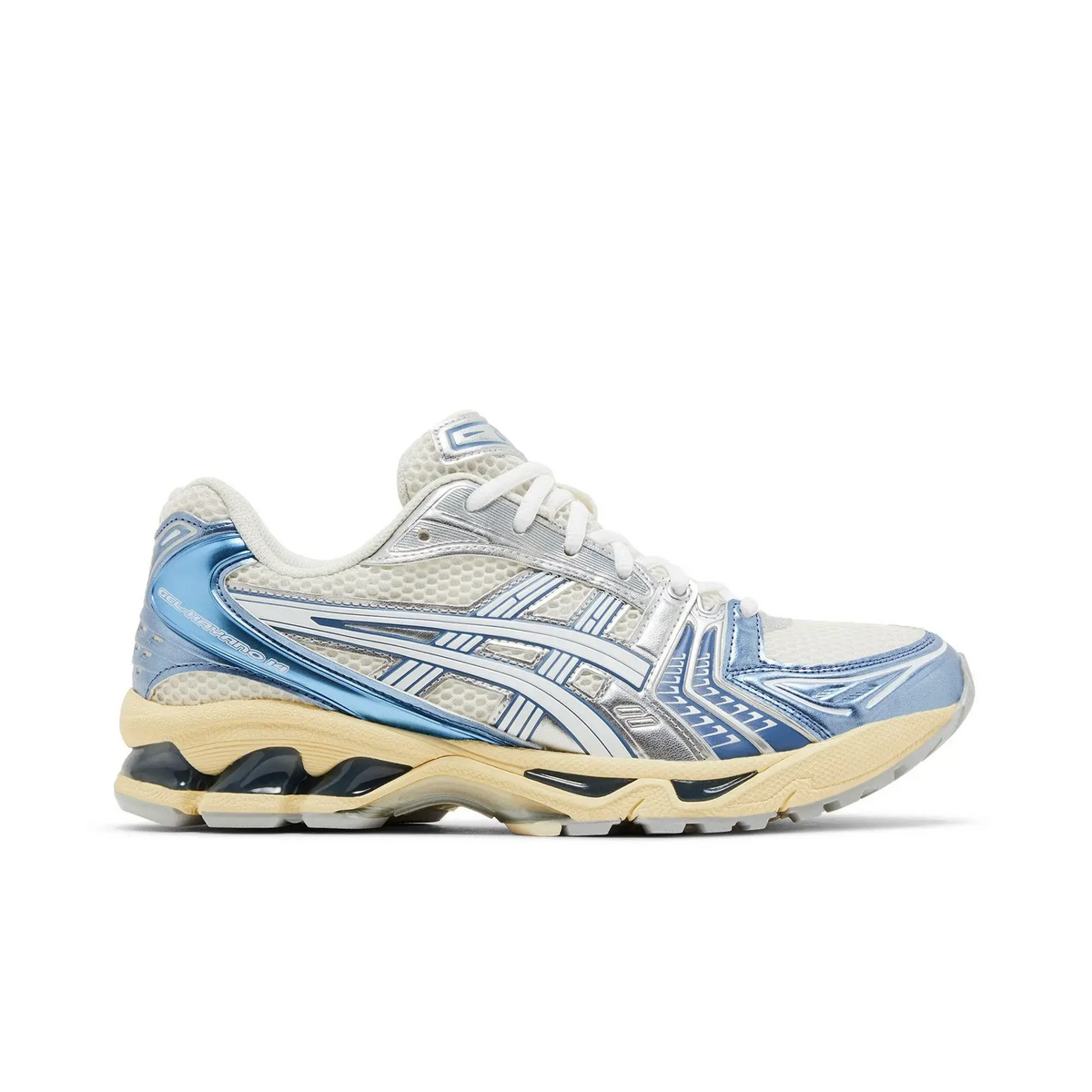ASICS Gel-Kayano 14 Cream Metallic Blue sneaker 1 - stylecode 1203A537-102