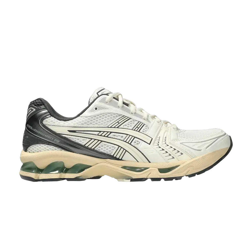 ASICS Gel-Kayano 14 Cream Obsidian Grey sneaker 1 - stylecode 1203A537-113