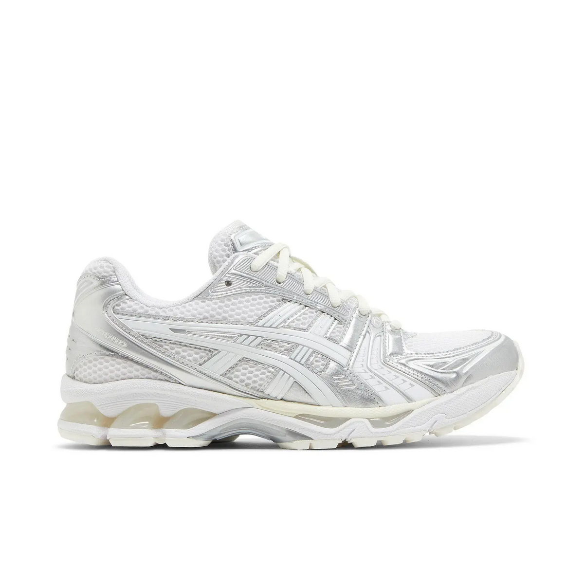 ASICS Gel-Kayano 14 JJJJound Silver White sneaker 1 - stylecode 1201A457-100