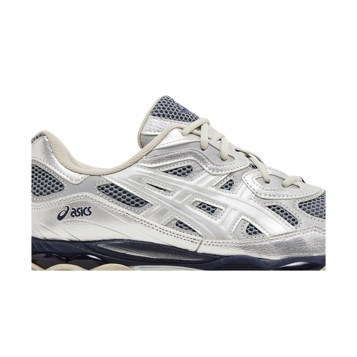 ASICS Gel-NYC Billy's Pure Silver Midnight sneaker, productfoto 3 - stylecode 1203A581-020