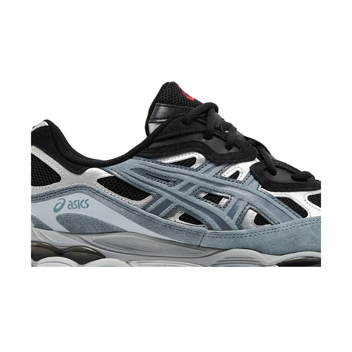 ASICS Gel-NYC Black Fjord Grey sneaker, productfoto 3 - stylecode 1203A383-003