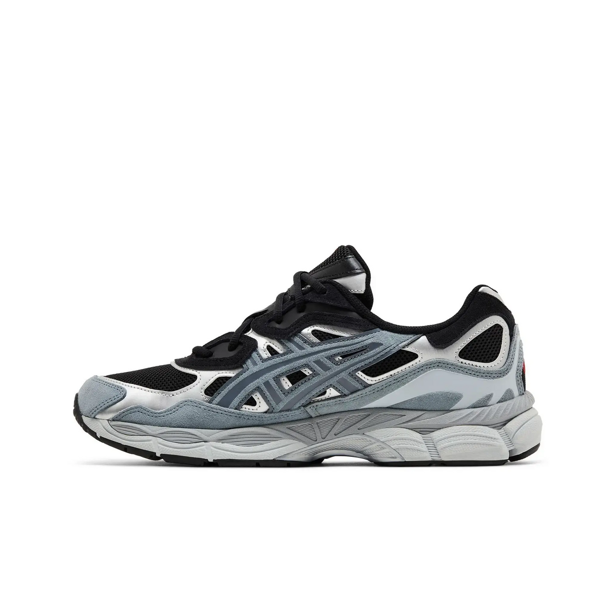 ASICS Gel-NYC Black Fjord Grey sneaker, productfoto 4 - stylecode 1203A383-003