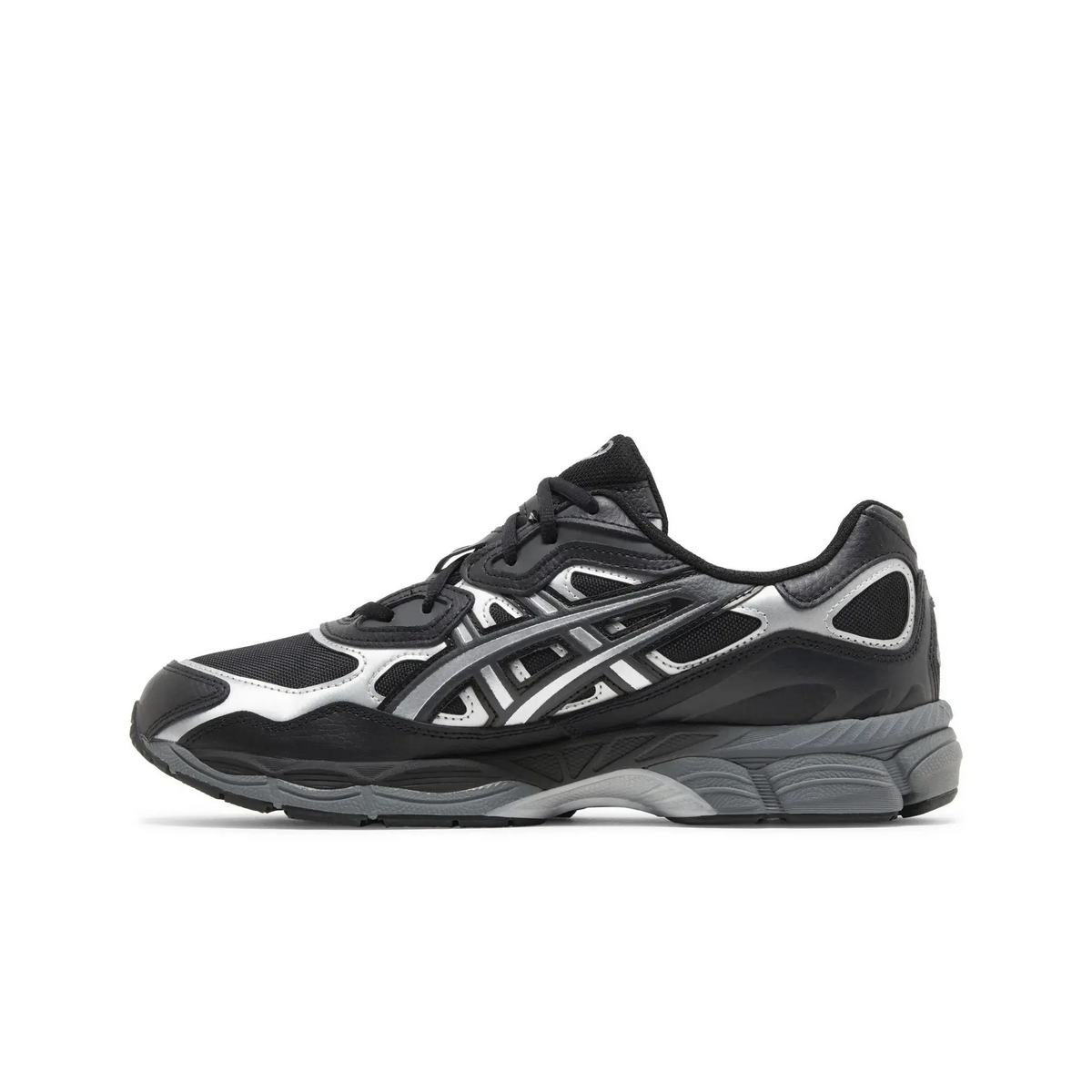 ASICS Gel-NYC Black Graphite Grey sneaker, productfoto 3 - stylecode 1203A280-002