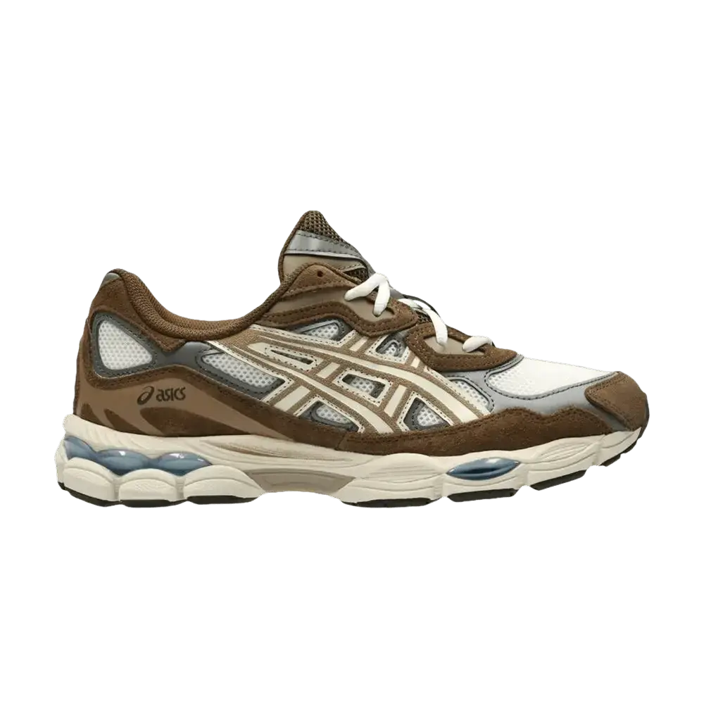 ASICS Gel-NYC Brown White Blue sneaker 1 - stylecode 1203A636-100