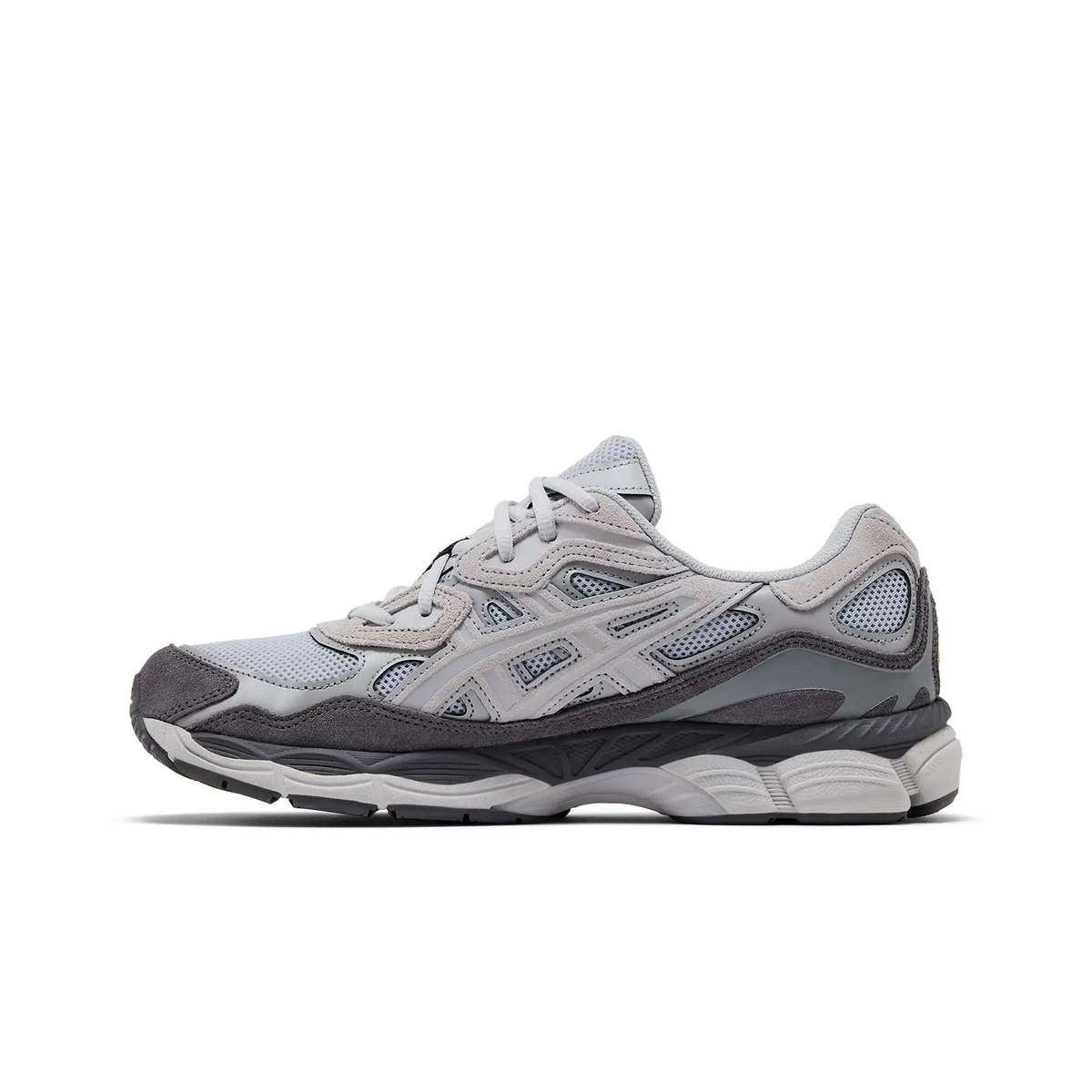 ASICS Gel-NYC Cloud Grey Cement Grey sneaker, productfoto 4 - stylecode 1203A383-026