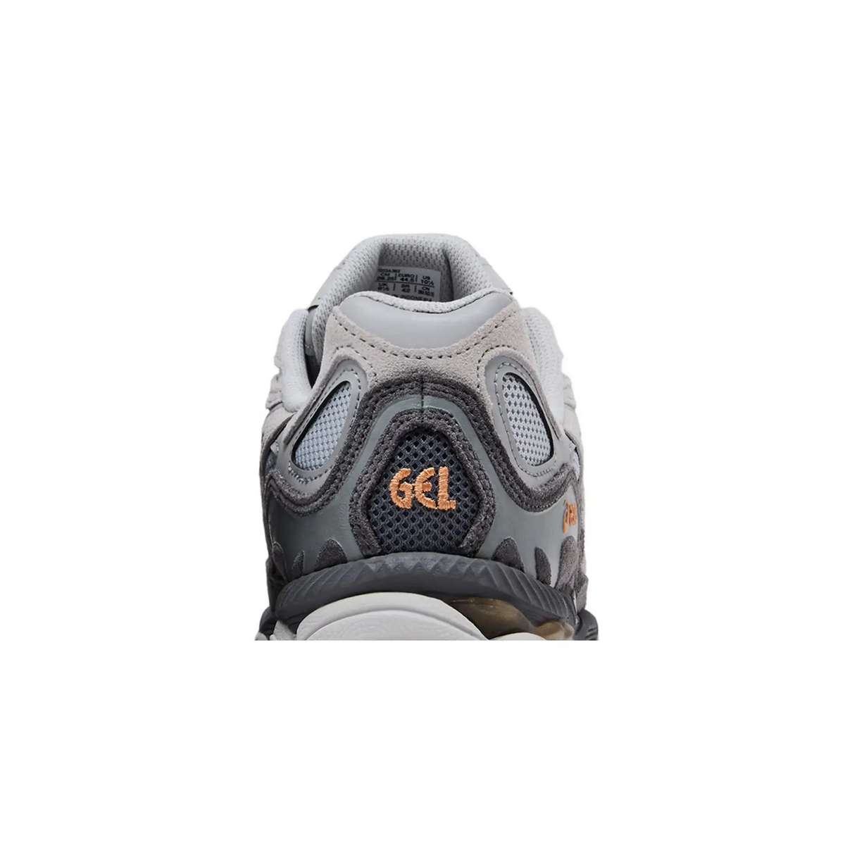 ASICS Gel-NYC Cloud Grey Cement Grey sneaker, productfoto 8 - stylecode 1203A383-026