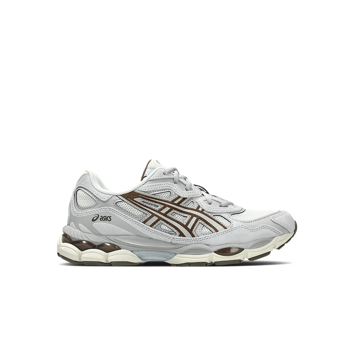 ASICS Gel-NYC Cream Cement Grey Brown sneaker - stylecode 1203A383-114