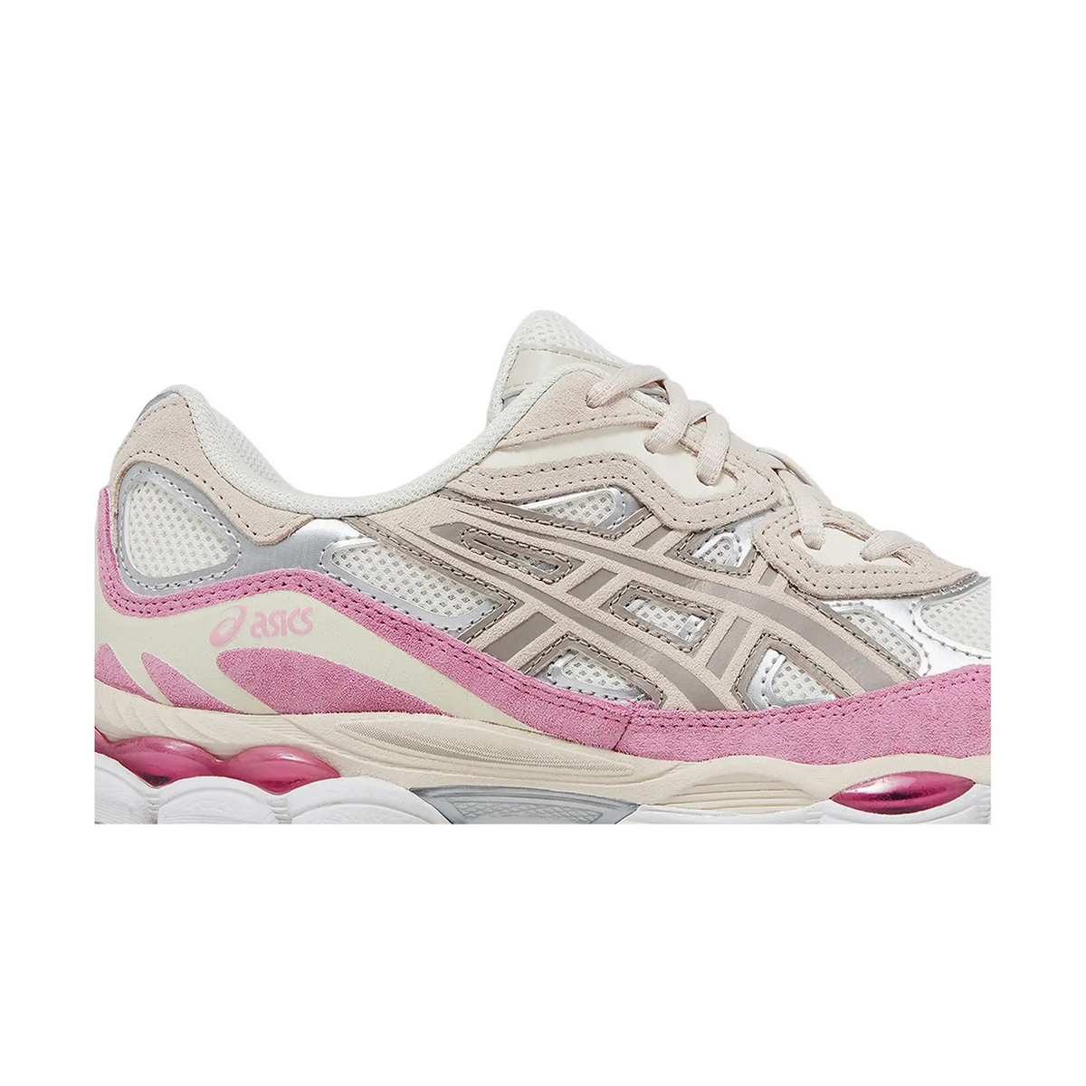 ASICS Gel-NYC Cream Mineral Beige Pink sneaker, productfoto 2 - stylecode 1203A383-104