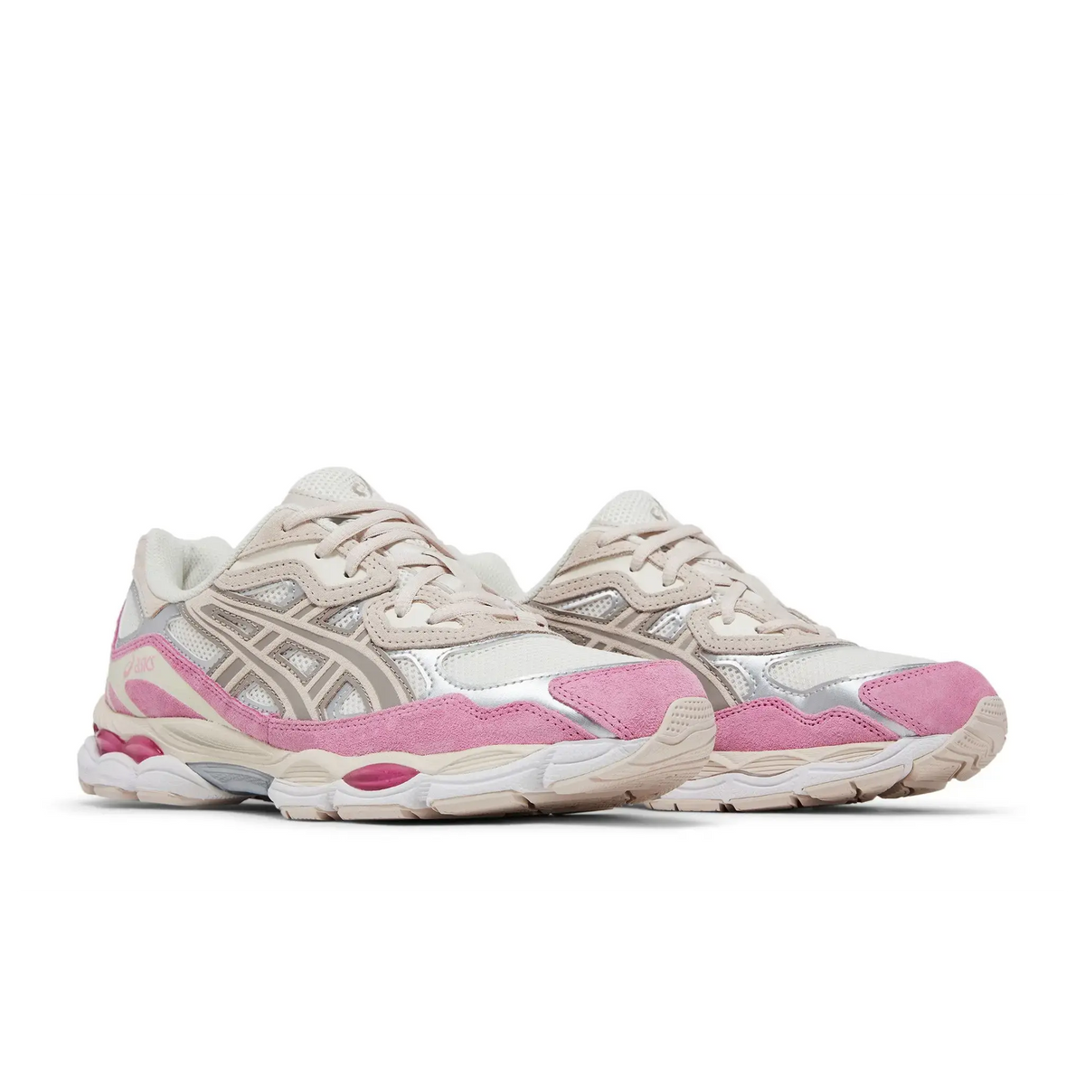 ASICS Gel-NYC Cream Mineral Beige Pink sneaker, productfoto 8 - stylecode 1203A383-104