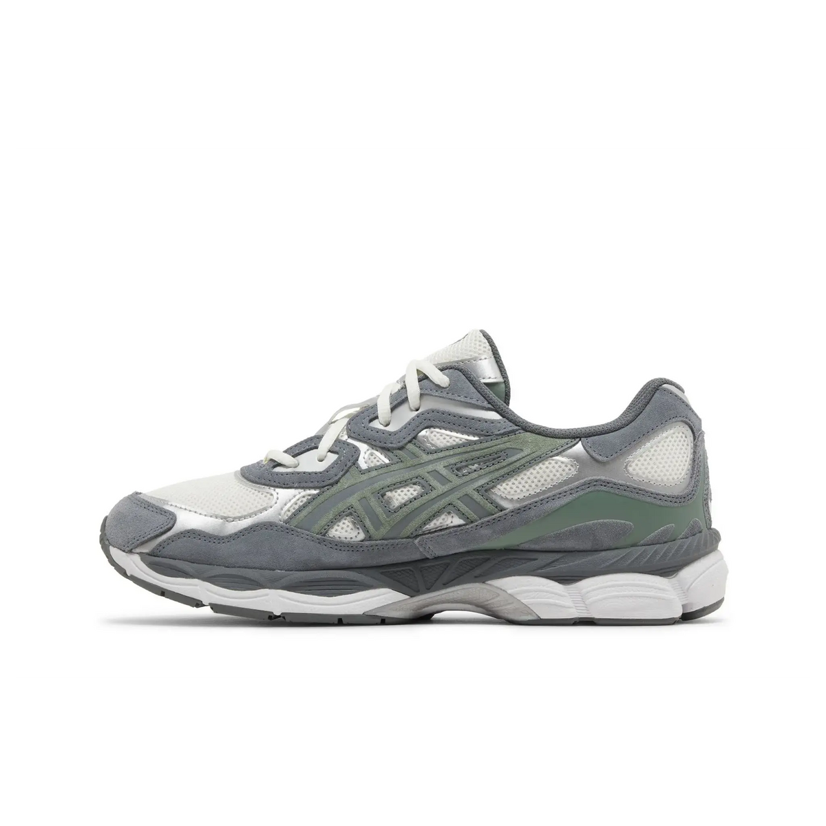 ASICS Gel-NYC Cream Steel Grey sneaker, productfoto 3 - stylecode 1203A383-101