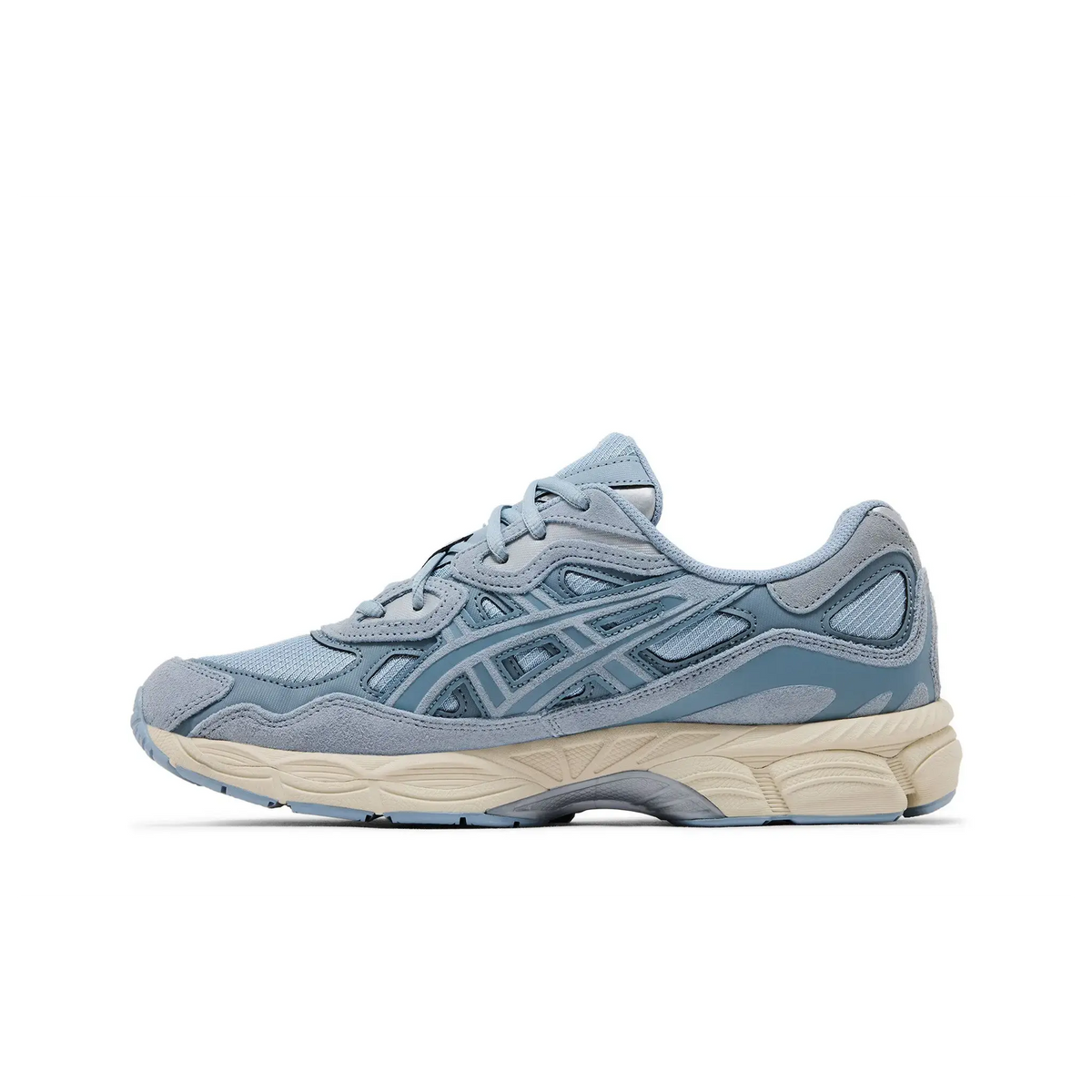 ASICS Gel-NYC Dolphin Grey Fjord Grey sneaker, productfoto 3 - stylecode 1203A739-400