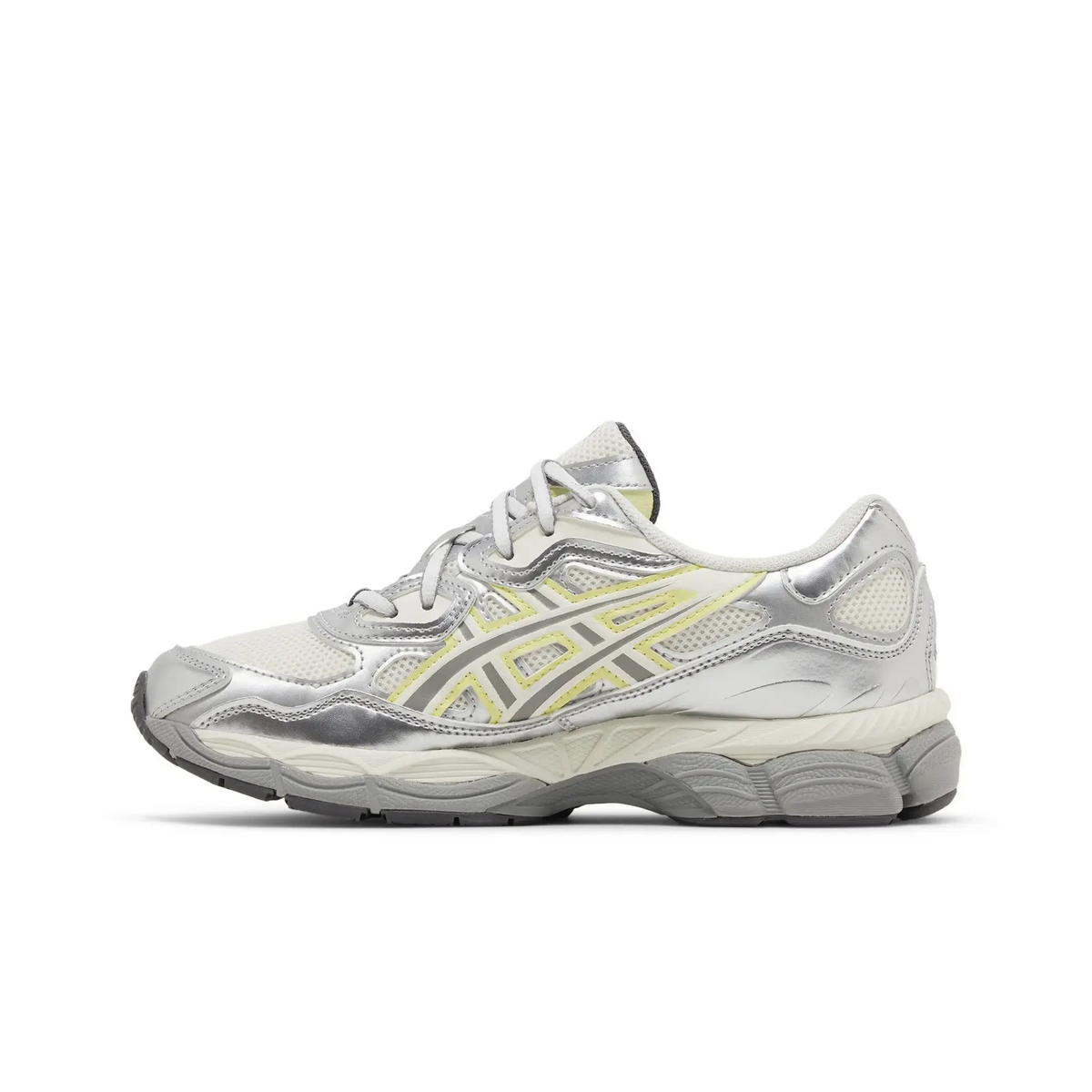 ASICS Gel-NYC EMMI White Huddle Yellow (Women's) sneaker, productfoto 3 - stylecode 1202A498-100