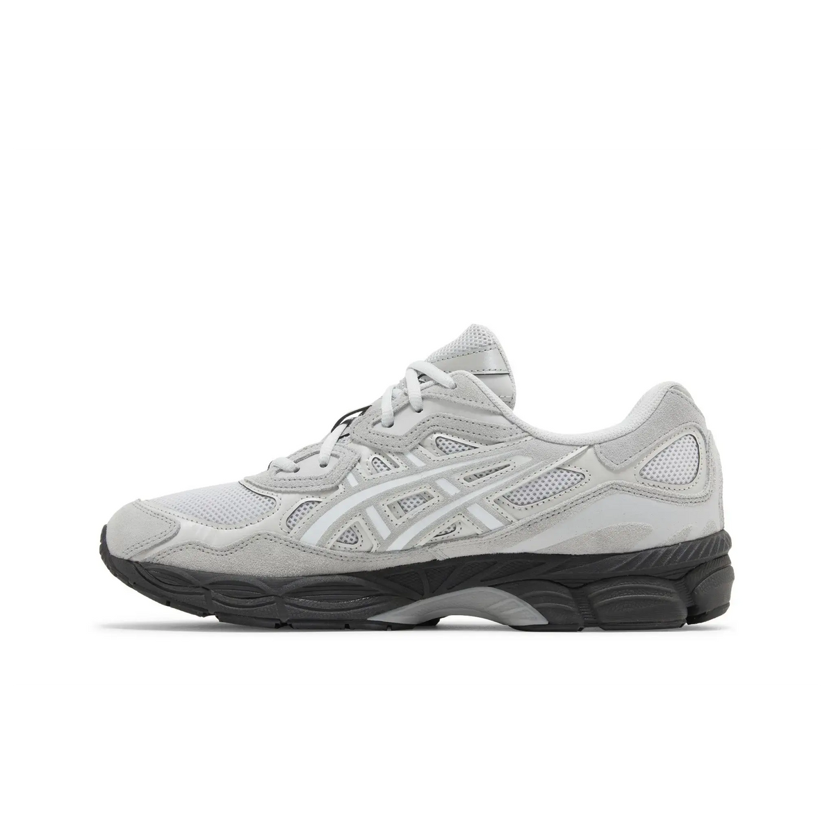 ASICS Gel-NYC Glacier Grey Black sneaker, productfoto 3 - stylecode 1203A417-020