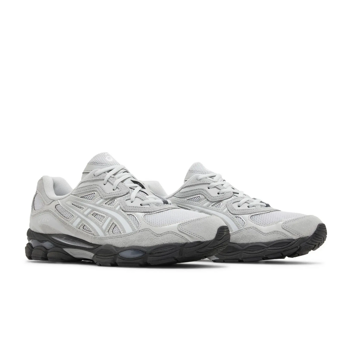 ASICS Gel-NYC Glacier Grey Black sneaker, productfoto 8 - stylecode 1203A417-020