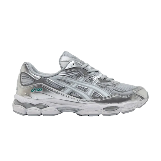 ASICS Gel-NYC Silver Piedmont Grey White Aqua sneaker 1 - stylecode 1203A804-020