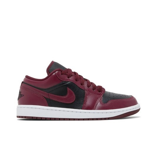 Jordan 1 Low Black Dark Beetroot (Women's) sneaker 1 - stylecode DC0774-006