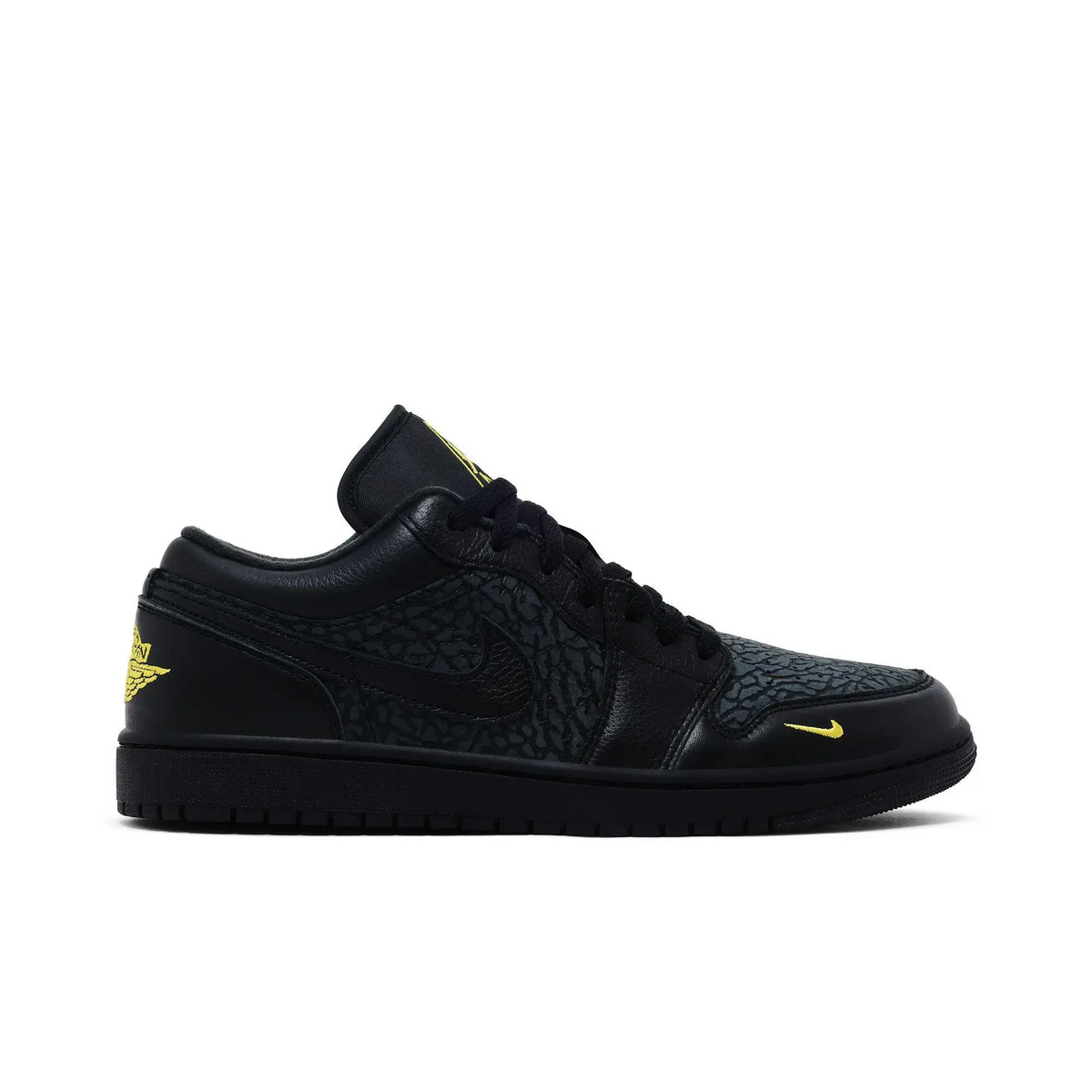 Jordan 1 Low Black Elephant Print sneaker 1 - stylecode IM6568-010