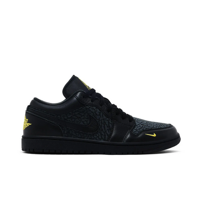 Jordan 1 Low Black Elephant Print sneaker 1 - stylecode IM6568-010