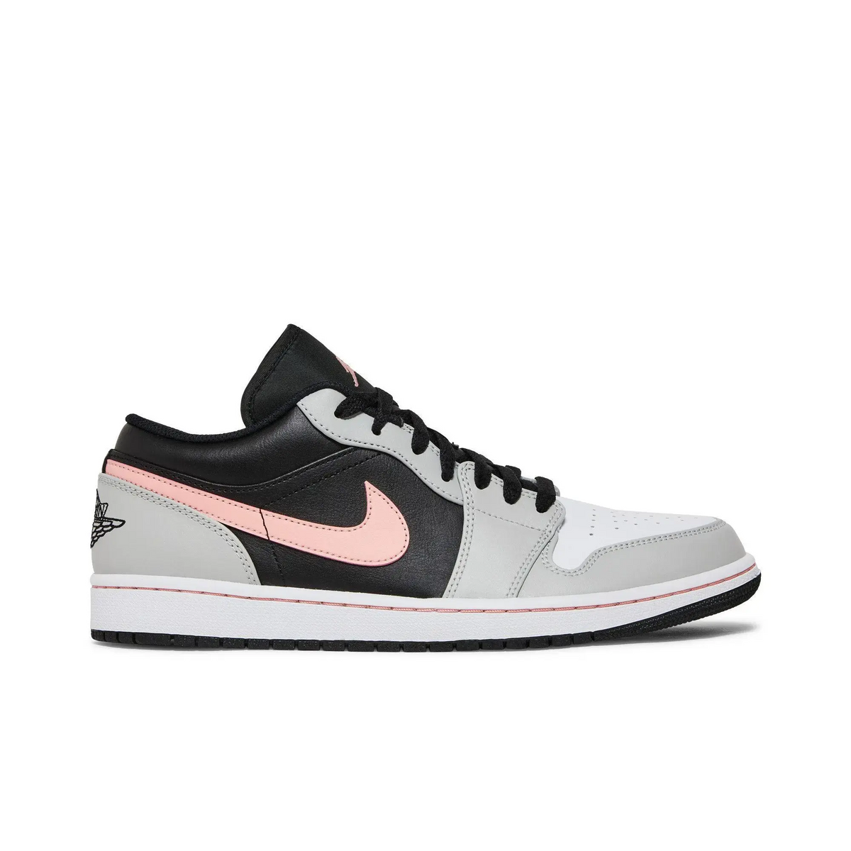 Jordan 1 Low Black Grey Pink sneaker 1 - stylecode 553558-062