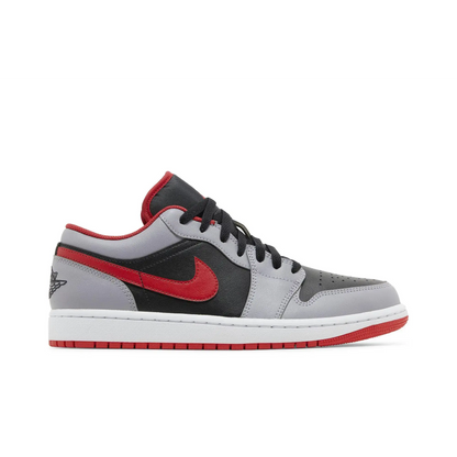 Jordan 1 Low Black Light Smoke Grey Gym Red sneaker 1 - stylecode 553558-060