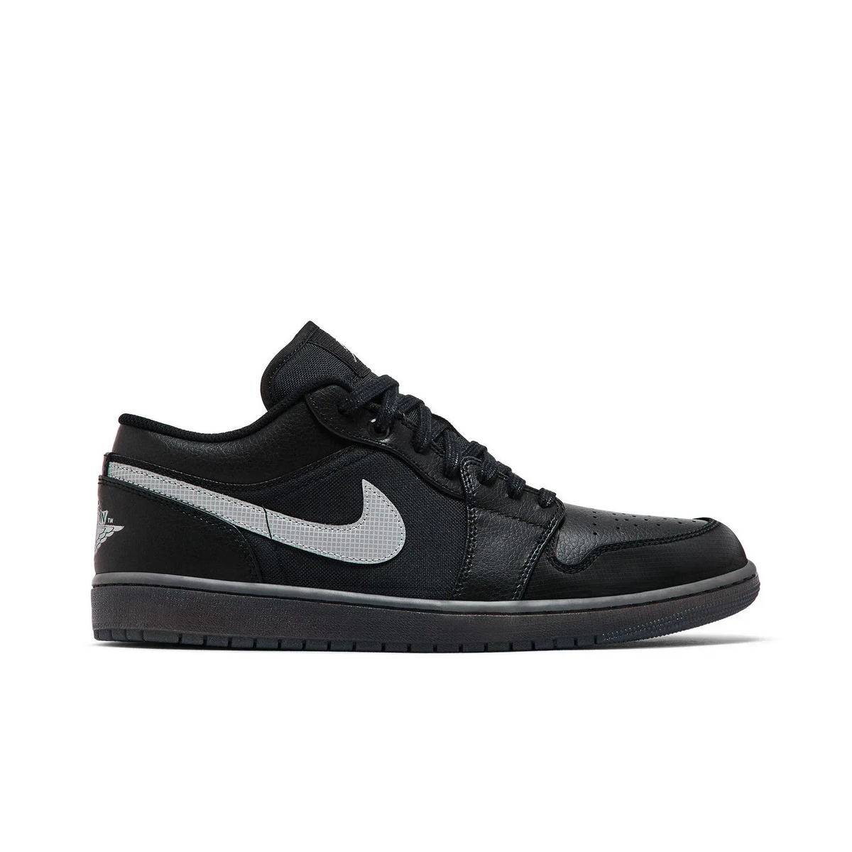 Jordan 1 Low Black White Dark Smoke Grey sneaker 1 - stylecode HV5968-001