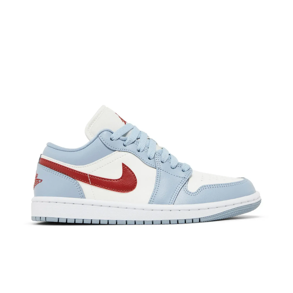 Jordan 1 Low Blue Whisper Dune Red (Women's) sneaker 1 - stylecode DC0774-164