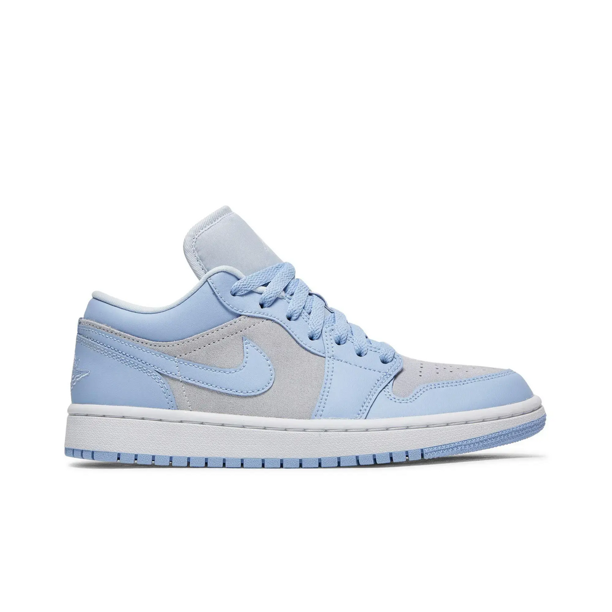Jordan 1 Low Football Grey Aluminum (Women's) sneaker 1 - stylecode DC0774-050