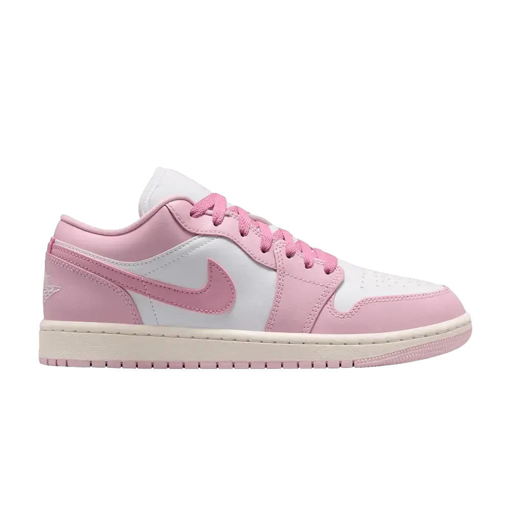 Jordan 1 Low Iced Carmine White (Women's) sneaker 1 - stylecode DC0774-607