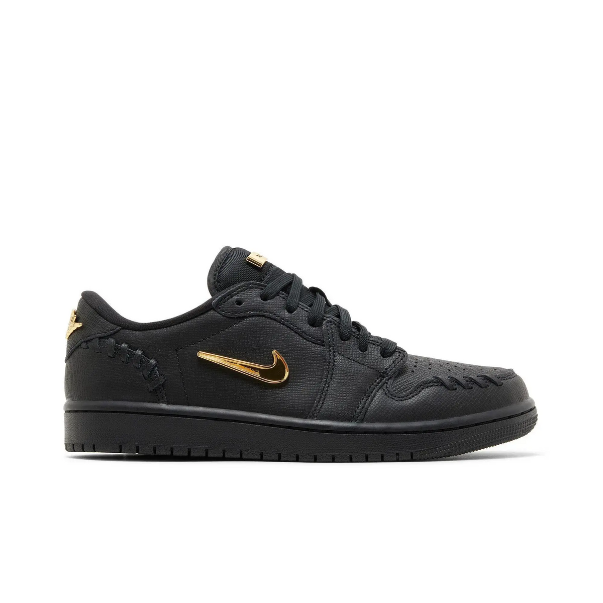 Jordan 1 Low Method of Make Black Metallic Gold (Women's) sneaker 1 - stylecode FN5032-007