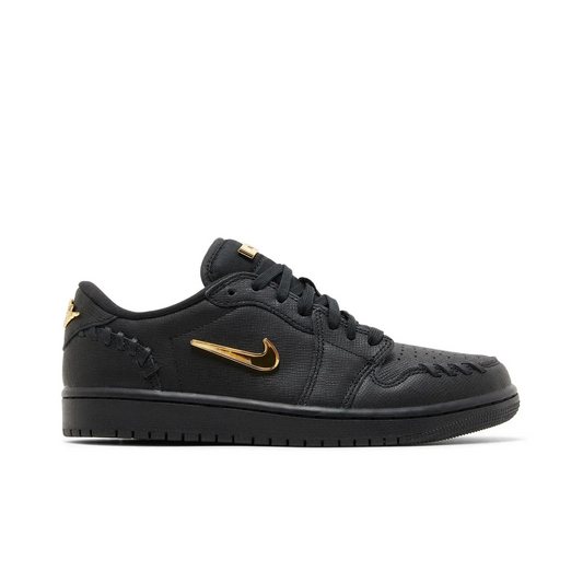 Jordan 1 Low Method of Make Black Metallic Gold (Women's) sneaker 1 - stylecode FN5032-007
